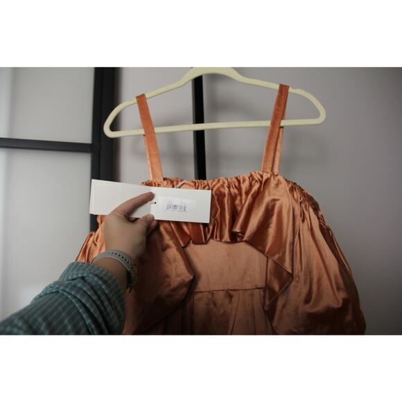 NWT Ulla Johnson Lelita Dress in Copper Size 2 - Picture 10 of 16